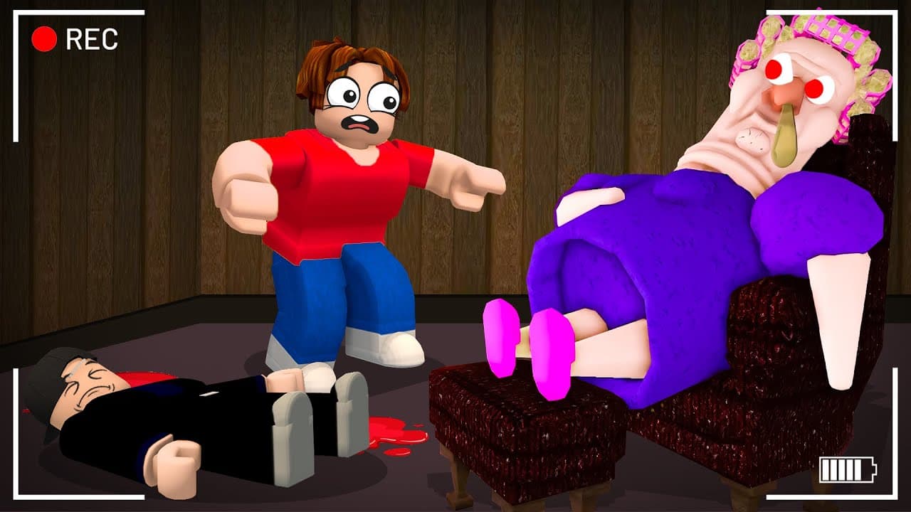 Escape The EVIL GRANNY in Roblox